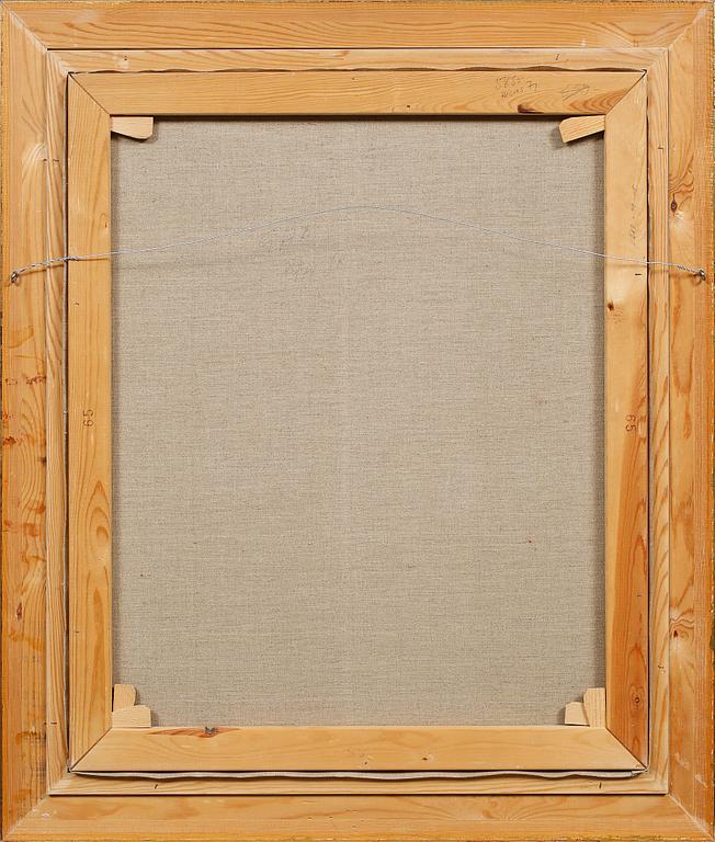 EDIT GERT, olja på duk, signerad.