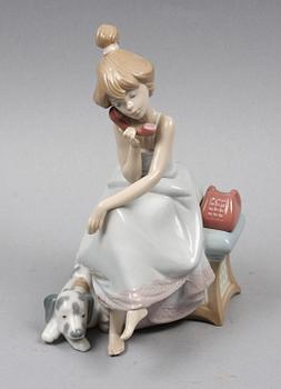 FIGURIN, porslin. Lladro, tillverkningsår 1988-.