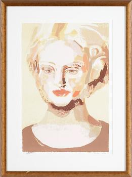 Cecilia Sikström · CECILIA SIKSTRÖM, färglitografi, signerad och numrerad 139/190.