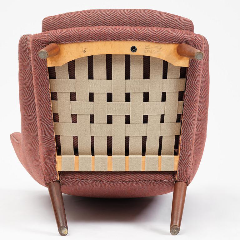 Hans J. Wegner, fåtölj, "Bamse", AP-stolen, Danmark, 1950-60-tal.