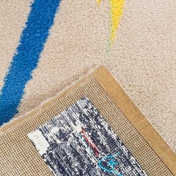 A carpet after Wassily Kandinsky by Ege Art line, Denmark 1988 ca 203 x 140 cm.