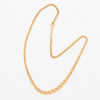 Halsband, doserad Bismarcklänk, 18K roseguld.