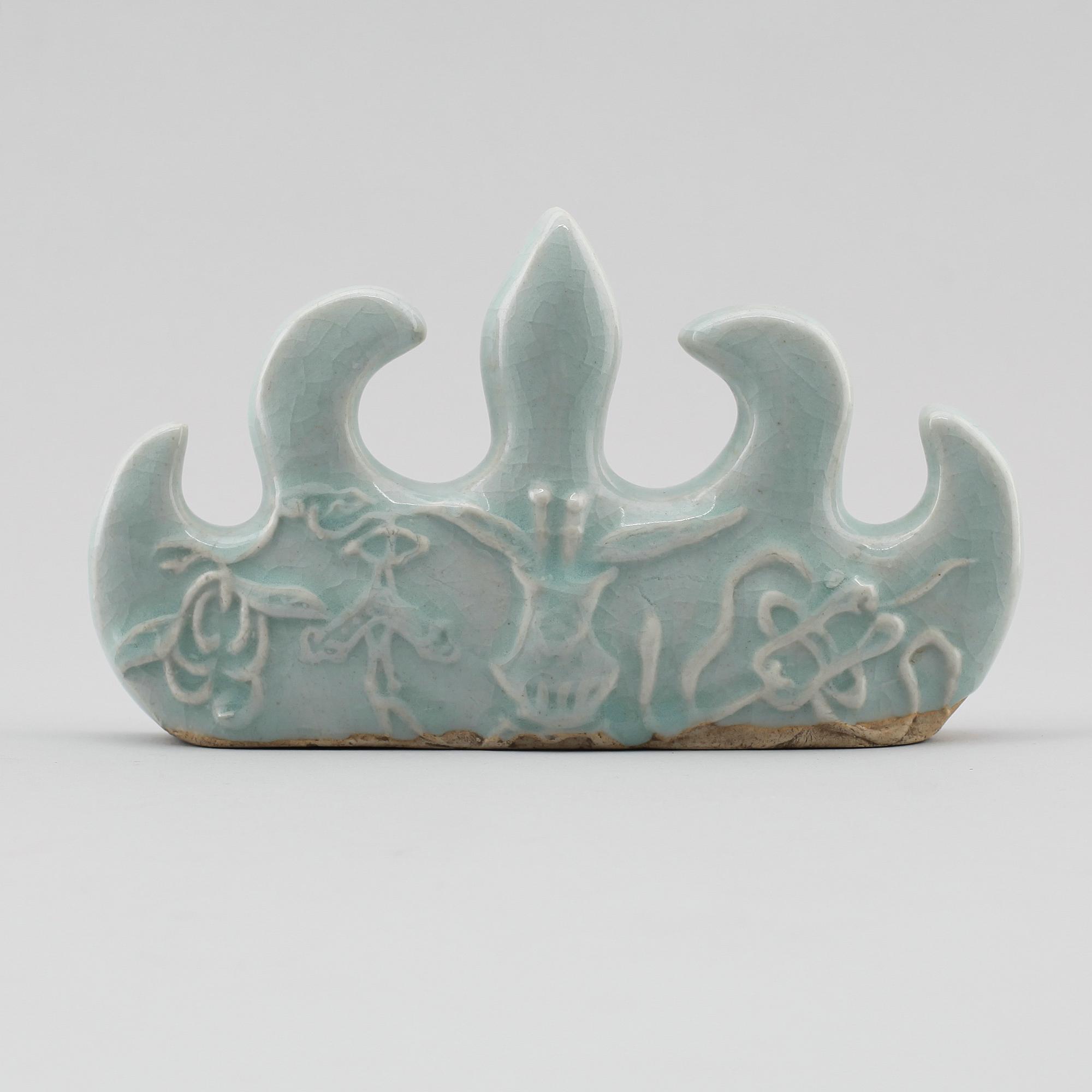 PENSELSTÄLL, porslin, Kina, 1800-/1900-tal.