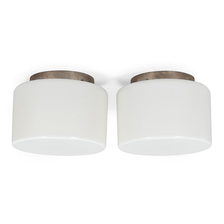 Paavo Tynell, taklampor, ett par, modell 2028, Taito Oy 1930-tal.