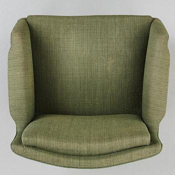 HANS J WEGNER, a sofa and easy chair for Johannes Hansen, Denmark 1940´s.