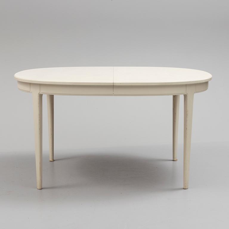 A 'Herrgården' table by Carl Malmsten, Bodafors, 1961.