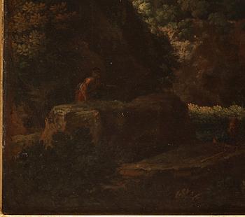 Gaspard Dughet Attributed to, GASPARD DUGHET, attributed to. Oil on canvas.