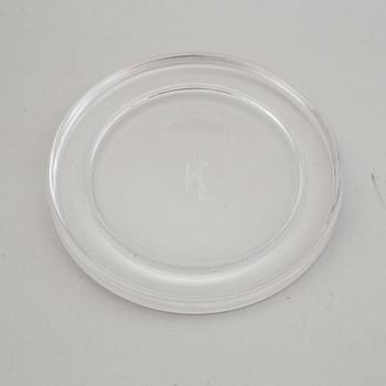 KARL LAGERFELD, rödvinsglas, 10 stycken, för Orrefors, 2000-tal.