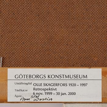 Olle Skagerfors, "Flaskan".