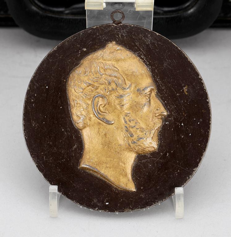 MEDALJONGER, 20 st, gjutjärn, 1800-talets slut.