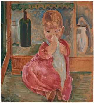 552. Vera Nilsson, Seated baby.