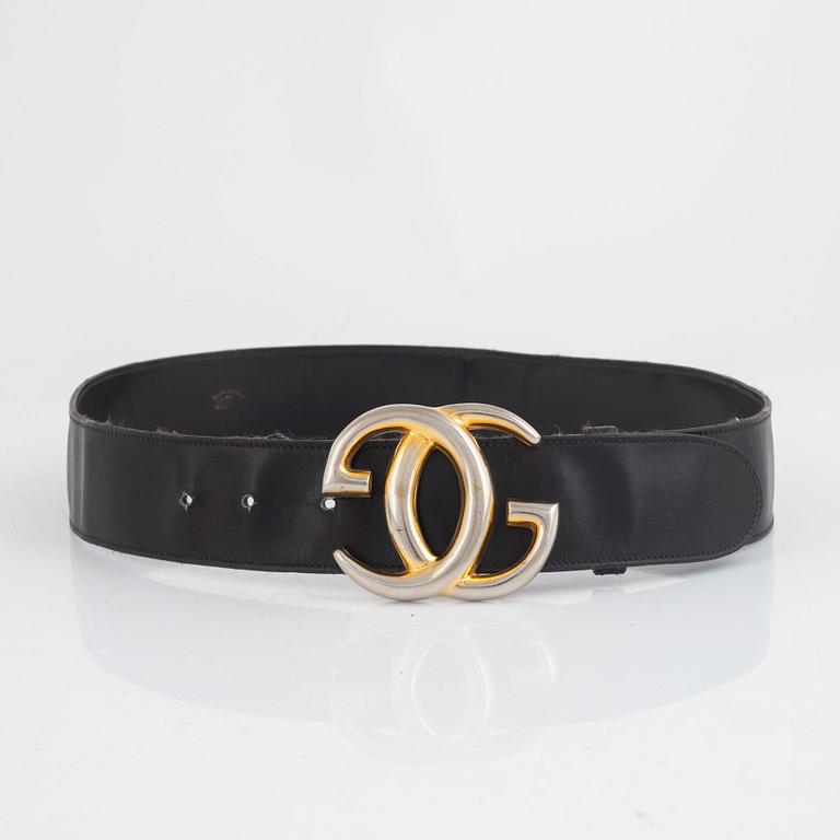 Gucci, skärp, vintage, 1960-tal, storlek 75.