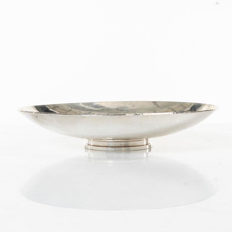 Atelier Borgila, a sterling silver bowl, Stockholm, 1971.