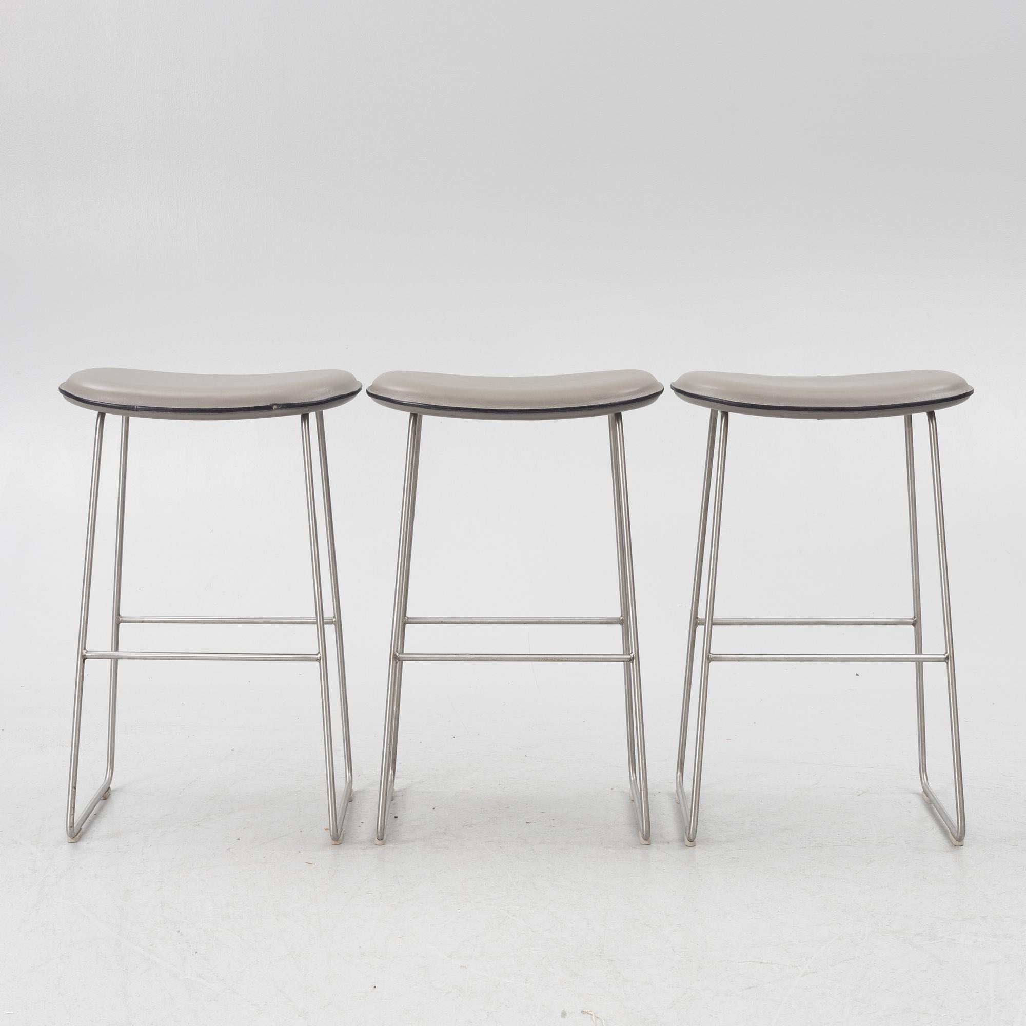 Jasper Morrison, barpallar, 3 st, "Hi-Pad", Cappellini.