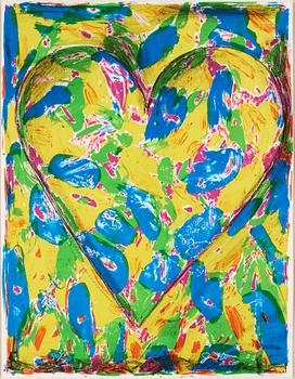 Jim Dine, "The Blue Heart".
