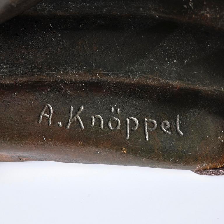 Arvid Knöppel, "Flicka på snäcka".