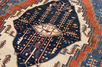 A Bakshaish carpet, West Persia, c. 438 x 346 cm.