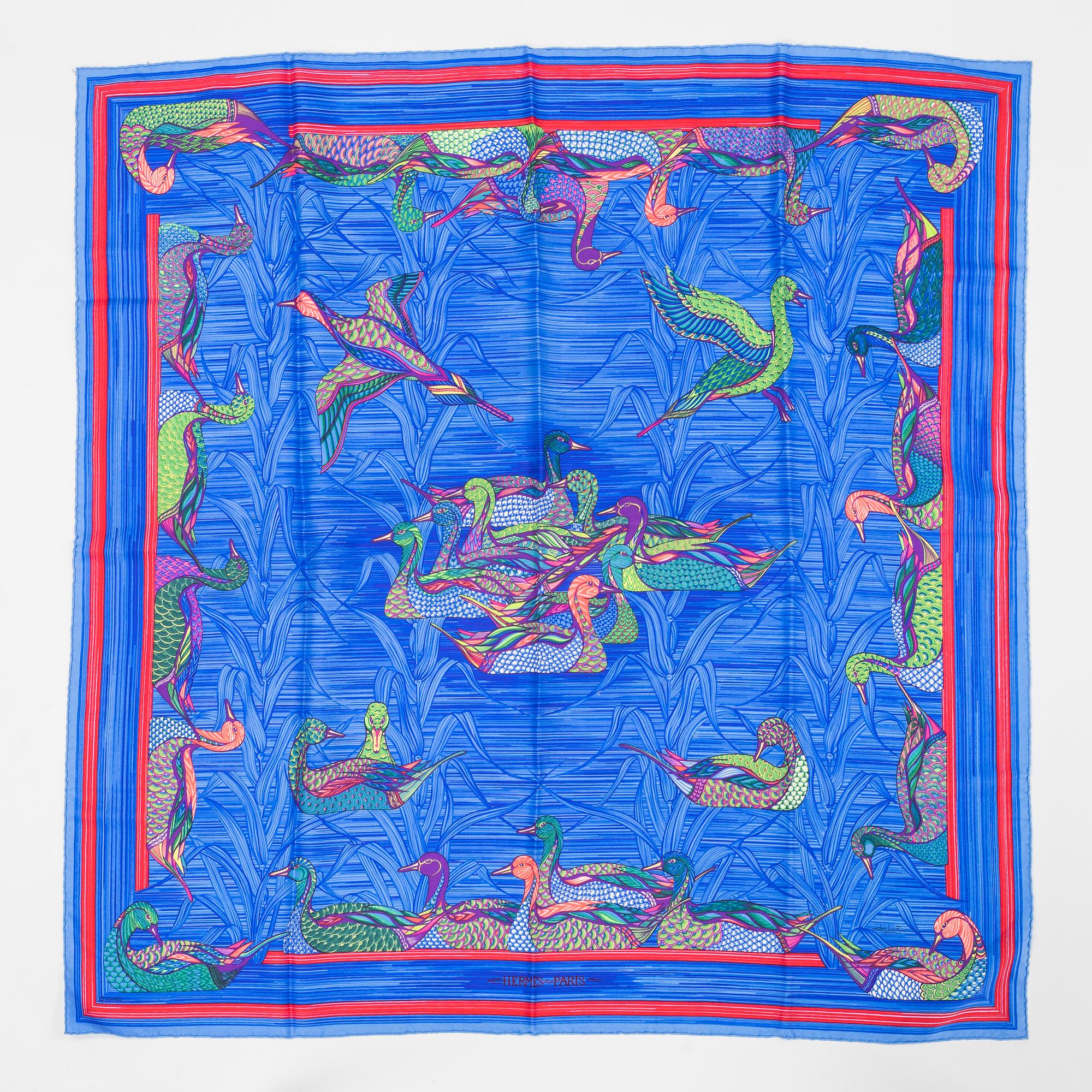 Hermès, scarf.