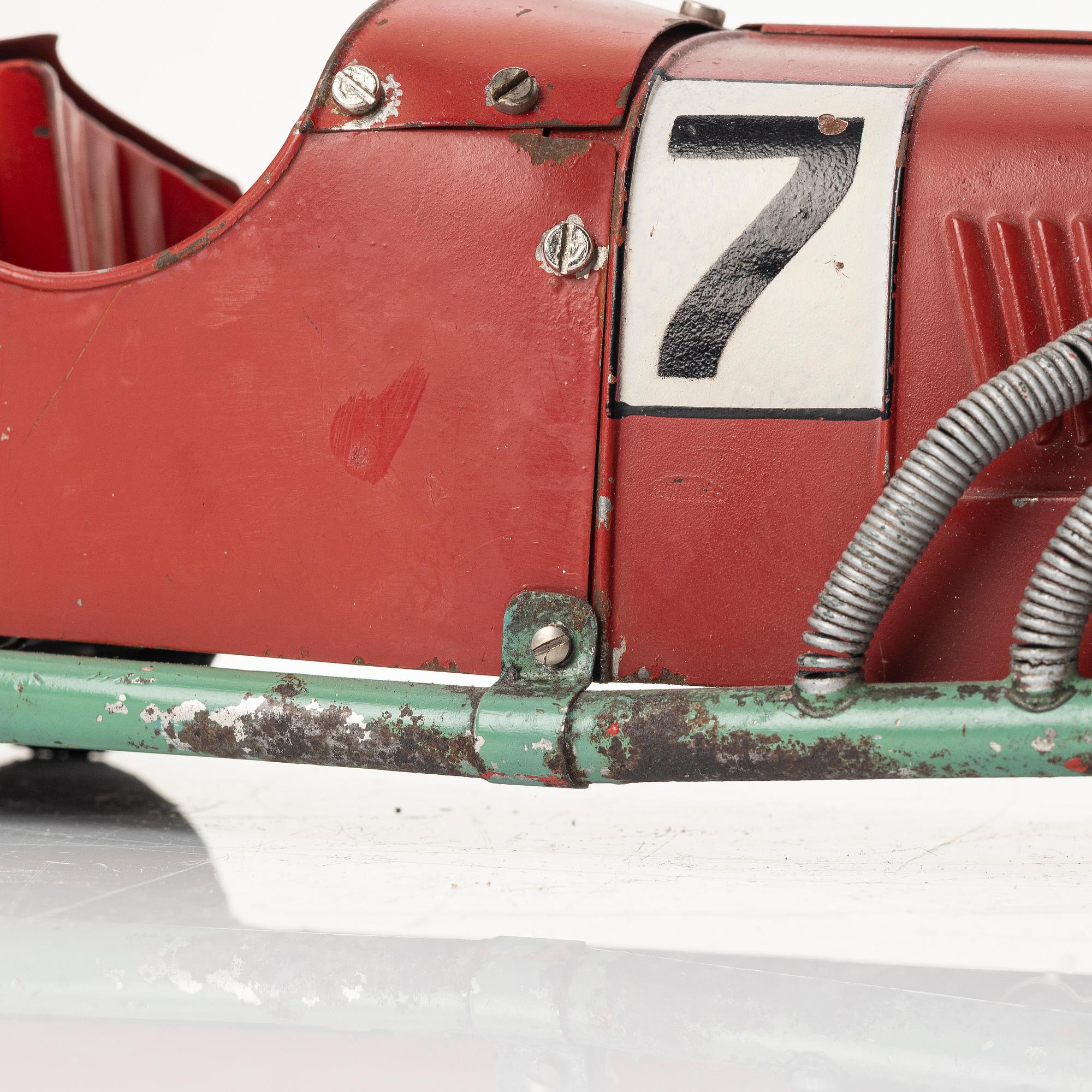 Märklin, racing car, "1101". Germany, 1930s.