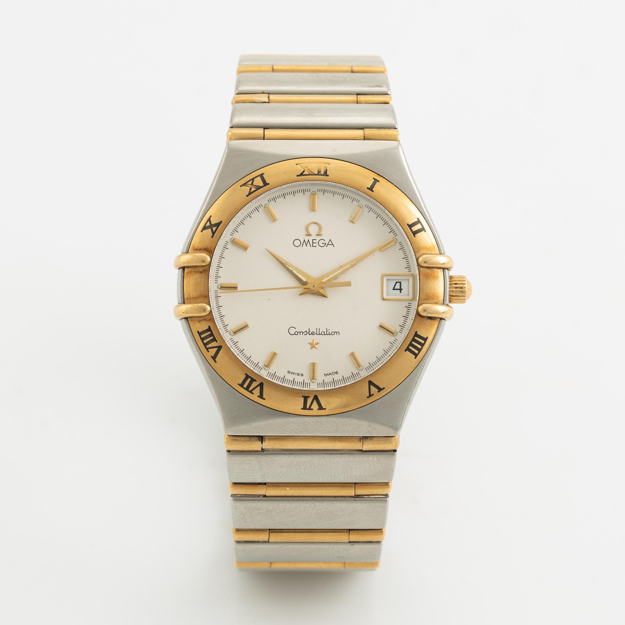 Omega, Constellation, armbandsur, 33,5 mm.