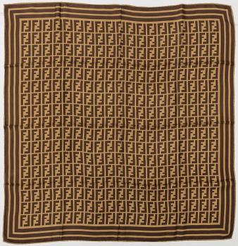 FENDI, a silk scarf.