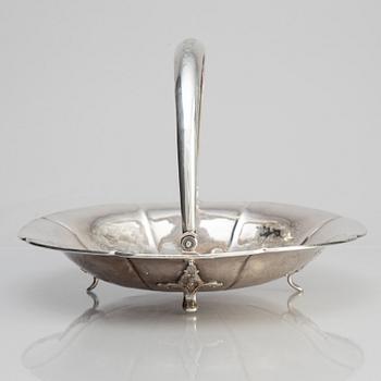 A Danish Silver Bowl, mark of Samuel Jacob Nicolai Prahl, Copenhagen 1851.