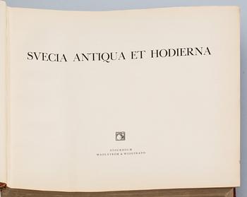BOK, "Suecia Antiqua et Hodierna, Erik Dahlberg. Wahlströn & Widstrand 1924.