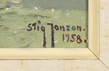 Stig Jonzon, "Blåsväder, Kalmarsund".