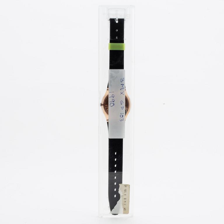 Swatch, BMX, wristwatch, 34 mm.