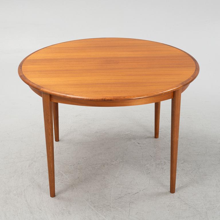 Matbord, 1900-talets andra hälft.