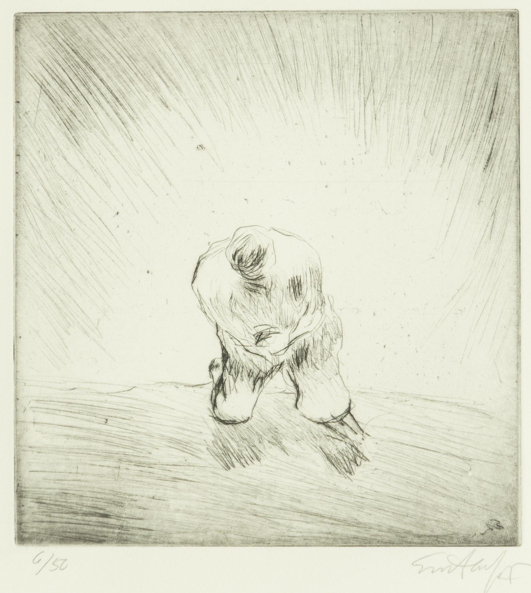 Evert Lundquist, Figurmotiv, 5 st.