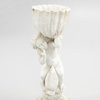Pedestal with outer casing, 20th century.