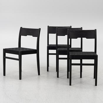 Emma Olbers, stolar, 4 st, "Arnold", Tre Sekel.