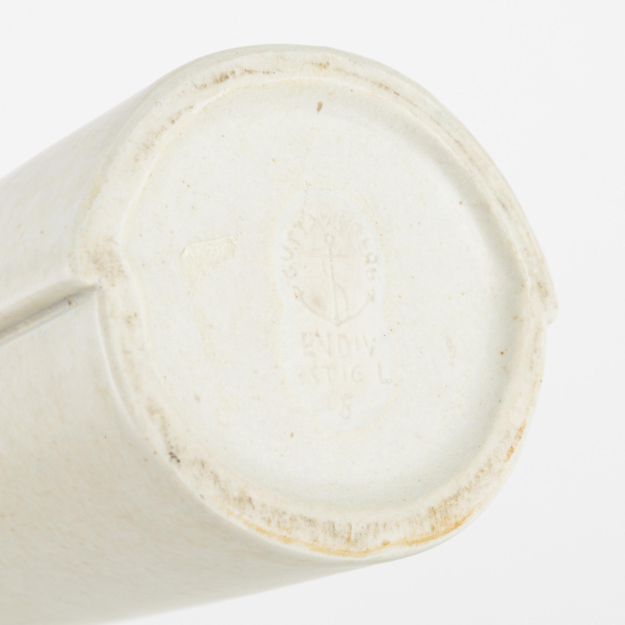 Stig Lindberg, a stoneware 'Endiv' vase, Gustavsberg.