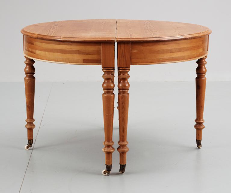 MÅNBORD, 2 delar, 1800-talets andra hälft.