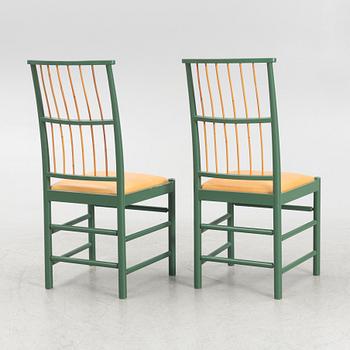 Josef Frank, six model 2025 chairs, Firma Svenskt Tenn, Sweden.