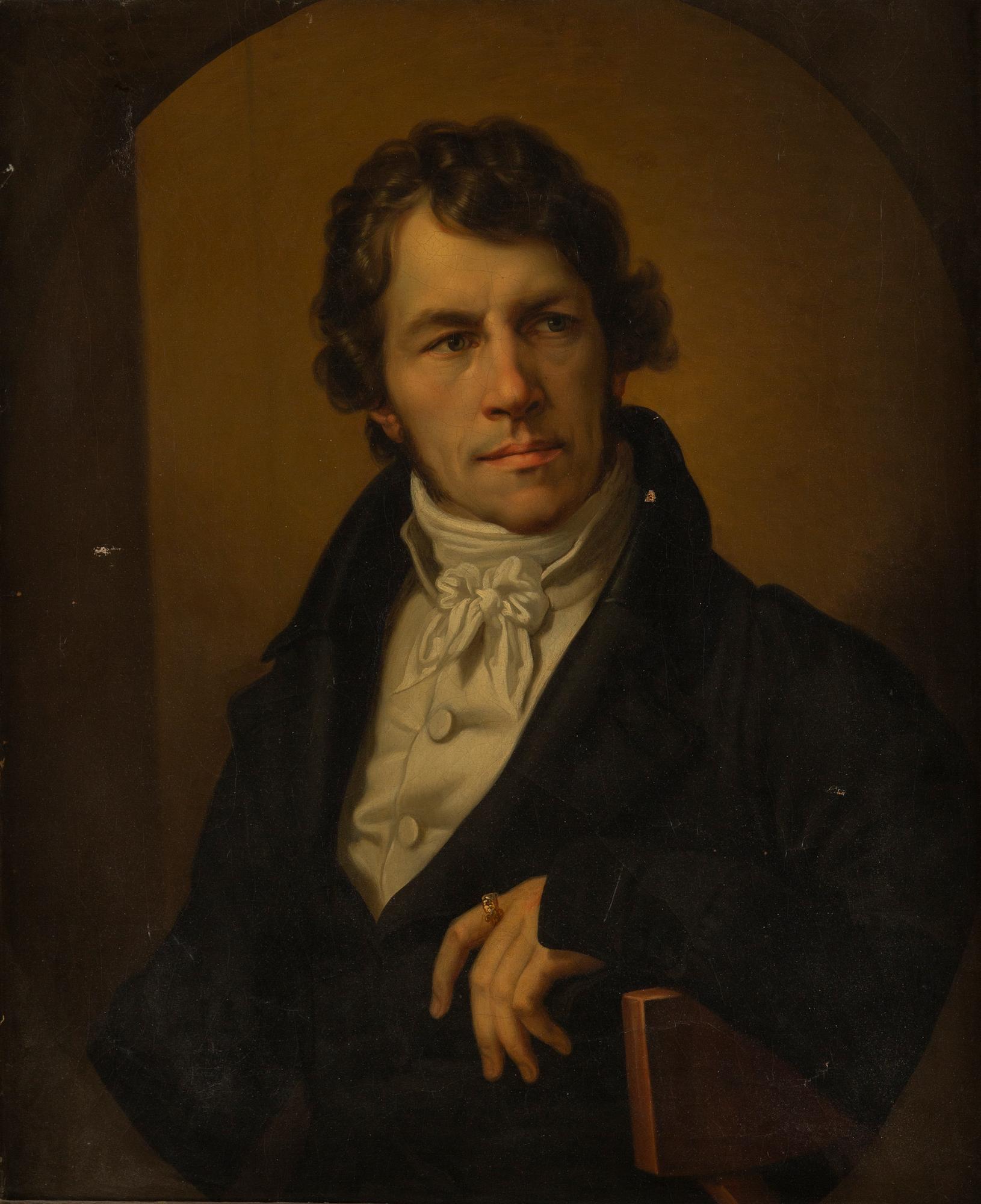 JOHANN CARL HEINRICH KRETSCHMAR, attributed to, oil on canvas.