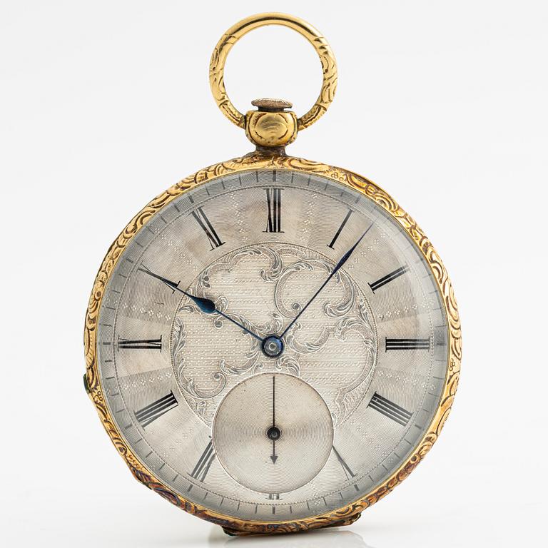 Berthoud & Brothers, Paris, pocket watch, 47 mm.