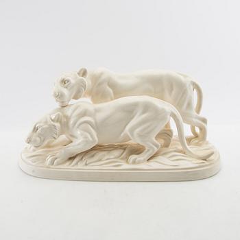 Figure group Katzhütte Germany first half of the 20th century porcelain.