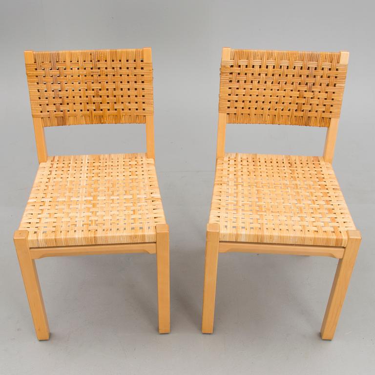 AINO AALTO, stolar, modell 615, Artek, 1980-tal.