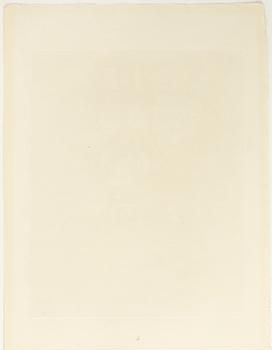 Marc Chagall, "Le Chameau et les Batons Flottants" from "Les Fables de la Fontaine".