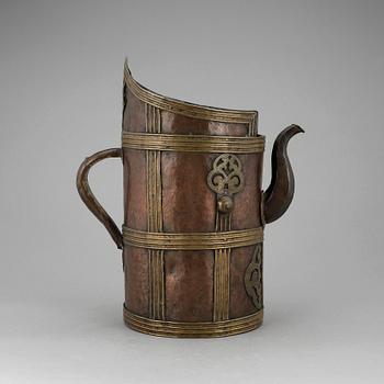 KANNA, koppar. Tibet, 1800-talets slut.
