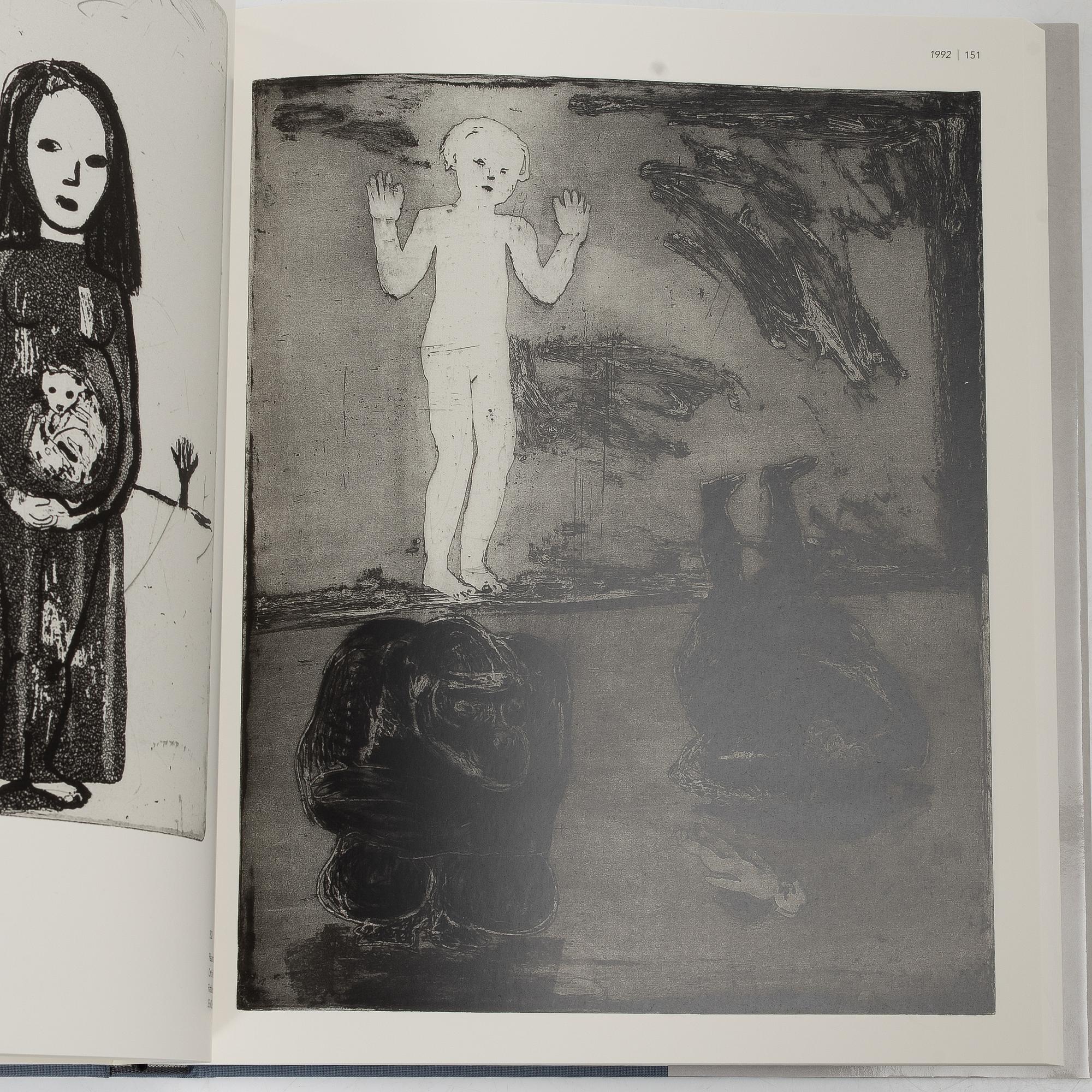 Lena Cronqvist, Catalogue raisonné, “Copper Plate Prints 1974–2009”, with “Stilleben II”, etching, signed and numbered 11/25.