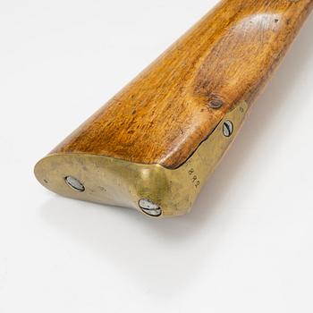 A Swedish flintlock gun 1815-26 pattern.