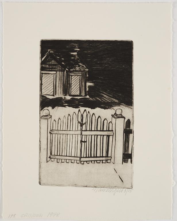Hans Wigert, The Gate.