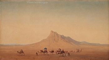 372. Henric Ankarcrona, Bedouins in the desert.