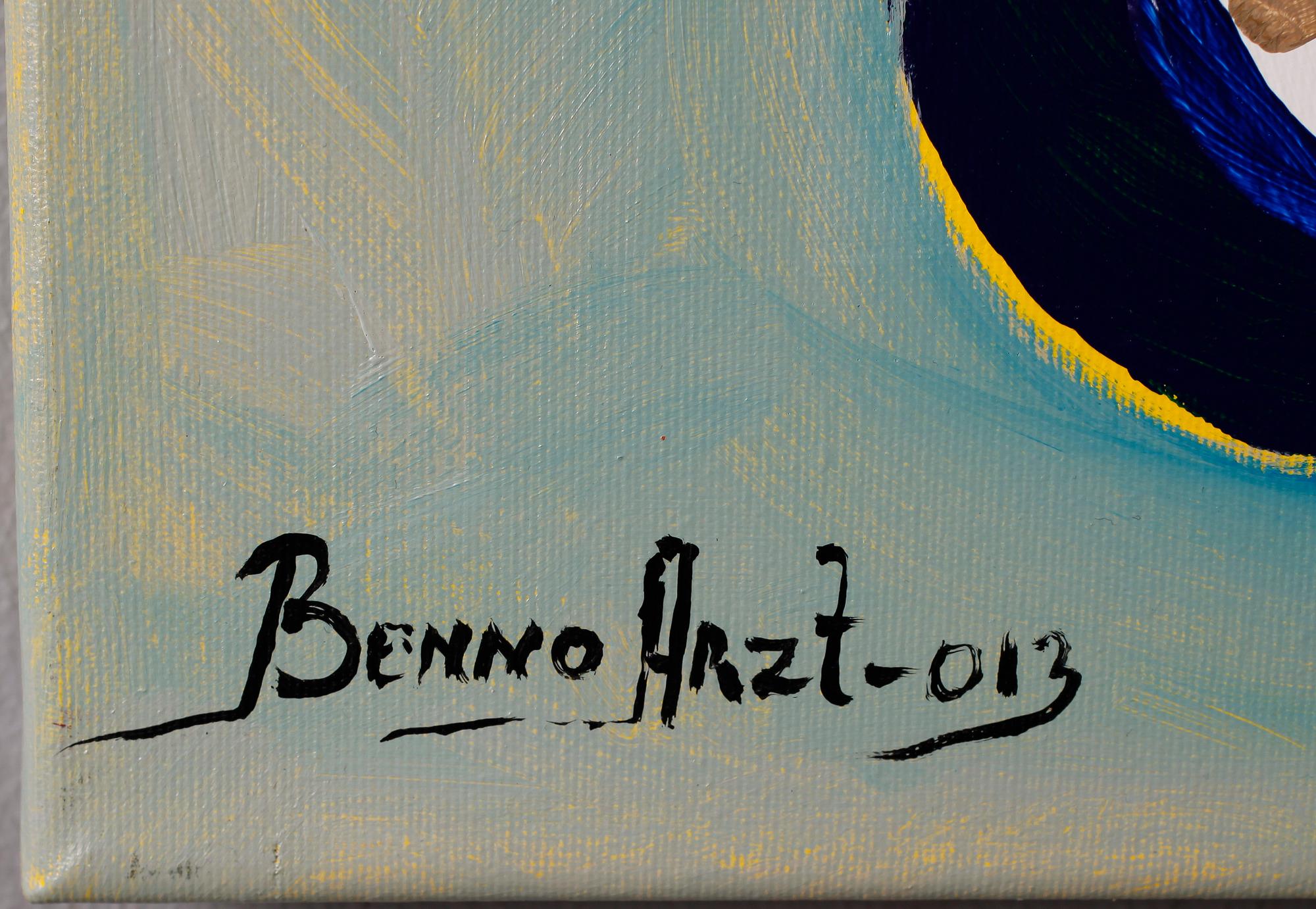 BENNO ARZT, akryl på duk, signerad och daterad -013.