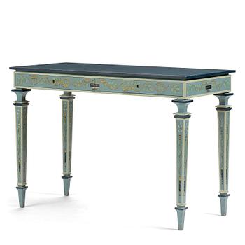 339. Carl Malmsten, a Swedish Grace console table, cabinetmaker Albin Johansson, Stockholm, for Villa Kvikkjokk, 1927.