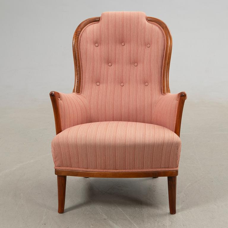 Carl Malmsten, armchair, "Our Lady", O.H. Sjögren, 1983.