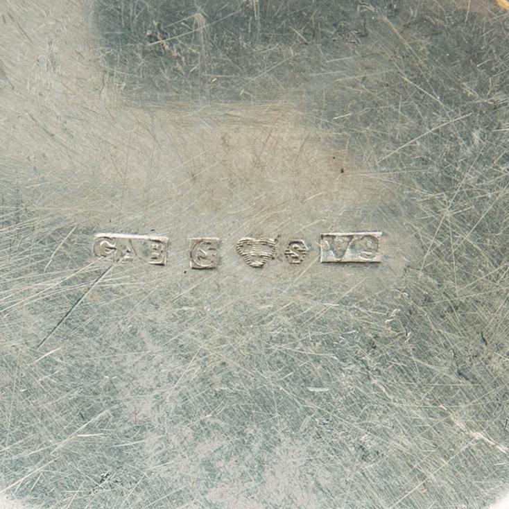 Cups, 6 pcs, silver, GAB, Stockholm, 1967-1971.